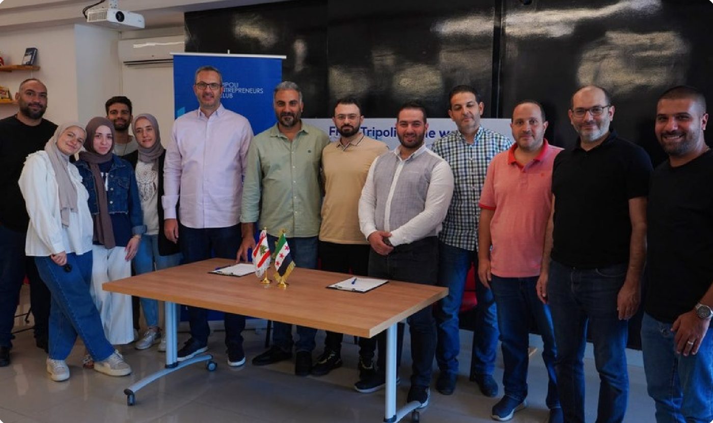 جلسة مشتركة مع نادي رواد الأعمال في طرابلس